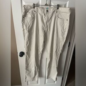 Tommy Bahama Cream Chinos Pants men’s W42 L32